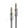 Lindy 35321 Audio-Kabel 1 m 3.5mm Anthrazit
