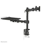 Neomounts FPMA-D960NOTEBOOK Monitorarm mit Laptop-Halterung 10-27"