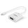 Lindy 41069 Videokabel-Adapter Mini DisplayPort HDMI Typ A (Standard) Weiß