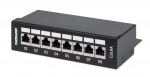 Intellinet 8-Port Cat6a Patchpanel, geschirmt, Desktop,...