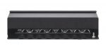 Intellinet 8-Port Cat6a Patchpanel, geschirmt, Desktop, FTP, Klemmleisten mit 90 Grad abgewinkelten Kabeleinführungen, schwarz