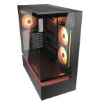 COUGAR Gehäuse Midi-Tower, CFV235, ARGB, Glas, Schwarz