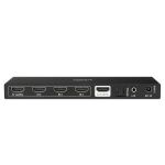 Lindy 38386 Tastatur/Video/Maus (KVM)-Switch Schwarz