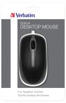 Verbatim 49019 Maus Büro Beidhändig USB Typ-A...
