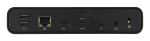ASUS Triple Display USB-C Dock Duo DC301 Kabelgebunden Schwarz