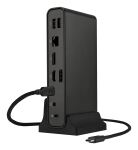 ASUS Triple Display USB-C Dock Duo DC301 Kabelgebunden Schwarz