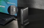 ASUS Triple Display USB-C Dock Duo DC301 Kabelgebunden Schwarz