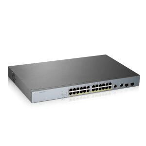 Zyxel GS1350-26HP-EU0101F Netzwerk-Switch Managed L2 Gigabit Ethernet (10/100/1000) Power over Ethernet (PoE) Grau
