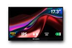 Verbatim 49593 Computerbildschirm 43,9 cm (17.3") 1920 x 1080 Pixel Full HD LCD Touchscreen Schwarz