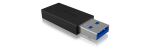 ICY BOX IB-CB015, Adapter, USB 3.2 Gen 2 Type-C® Buchse zu USB Type-A Stecker