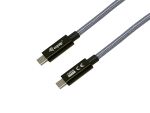 Equip USB 3.2 Gen 2x2 C auf C Kabel, 3,0m, PD240W, 4K/60Hz, 22Gbps, Schwarz
