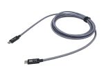 Equip USB 3.2 Gen 2x2 C auf C Kabel, 3,0m, PD240W, 4K/60Hz, 22Gbps, Schwarz