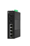 LevelOne Hilbert 6-Port Gigabit Smart Lite Switch, 4 x Gigabit RJ45, 2 x Gigabit SFP