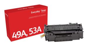 Everyday™ Schwarz Tonermodul von Xerox kompatibel mit HP 49A 53A (Q5949A/ Q7553A), Standardkapazität