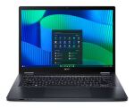Acer TravelMate TMP414RN-54-TCO-75K1 Intel Core Ultra 7 155U Hybrid (2-in-1) 35,6 cm (14") Touchscreen WUXGA 16 GB DDR5-SDRAM 512 GB SSD Wi-Fi 6E (802.11ax) Windows 11 Pro Blau