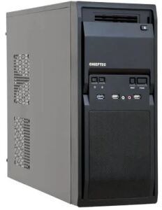 Chieftec LG-01B-OP Computer-Gehäuse Midi Tower Schwarz