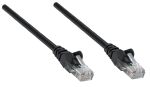 Intellinet Premium Netzwerkkabel, Cat6, S/FTP, 100% Kupfer, Cat6-zertifiziert, LS0H, RJ45-Stecker/RJ45-Stecker, 1,5 m, schwarz