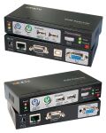 Lindy 39378 Tastatur/Video/Maus (KVM)-Switch Schwarz