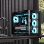 Aerocool P500C Midi Tower Schwarz