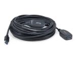 Equip 133347 USB Kabel USB 3.2 Gen 1 (3.1 Gen 1) 10 m USB A 5 Gbit/s Schwarz