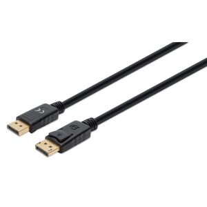 Manhattan 355575 DisplayPort-Kabel 2 m Schwarz