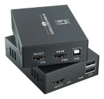 LevelOne HVE-8111 Audio-/Video-Leistungsverstärker AV-Sender & -Empfänger Schwarz