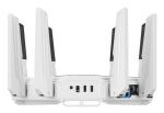 ASUS ROG Rapture GT-BE19000AI WLAN-Router 10 Gigabit Ethernet Tri-Band (2,4 GHz/5 GHz/6 GHz) Weiß