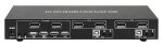 Techly IDATA-DP-KVM2 Tastatur/Video/Maus (KVM)-Switch Schwarz