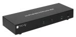 Techly IDATA-DP-KVM2 Tastatur/Video/Maus (KVM)-Switch Schwarz