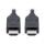 Manhattan High Speed HDMI-Kabel, 4K@30Hz, ARC, 3D, HDMI-Stecker auf HDMI-Stecker, geschirmt, schwarz, 1,5 m