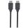 Manhattan High Speed HDMI-Kabel, 4K@30Hz, ARC, 3D, HDMI-Stecker auf HDMI-Stecker, geschirmt, schwarz, 1,5 m