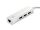 LevelOne USB-0503 Gigabit USB Netzwerkadapter mit USB Hub