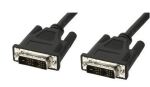 Techly ICOC-DVI-8050 DVI-Kabel 5 m DVI-D Schwarz