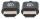 Manhattan Ultradünnes High Speed HDMI-Kabel mit Ethernet-Kanal, HEC, ARC, 3D, 4K, HDMI-Stecker auf HDMI-Stecker, geschirmt, schwarz, 0,5 m
