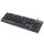 Manhattan USB-Gaming-Tastatur mit LEDs und Metallunterseite, 12 Funktionstasten, Metallunterseite, farbige LED-Hintergrundbeleuchtung, 19 Anti-Ghosting-Tasten, Schutzklasse IPX4 (spritzwassergeschützt), schwarz