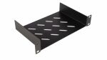 Equip Fester Fachboden 10, 1HE, 150mm, Schwarz