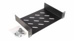 Equip Fester Fachboden 10, 1HE, 150mm, Schwarz
