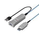 Lindy 43345 USB Kabel USB 3.2 Gen 1 (3.1 Gen 1) 30 m USB A 2 x USB A 5 Gbit/s Blau, Silber