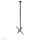 Neomounts FPMA-C340BLACK Monitor-/TV-Deckenhalterung 32-75" - H 106-156 cm