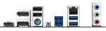 GIGABYTE B850M D3HP Motherboard - AMD Ryzen 9000 Series CPUs, 5+2+2 Phasen Digital VRM, bis zu 8200MHz DDR5 (OC), 1xPCIe 5.0 + 1xPCIe 4.0 M.2, GbE LAN, USB 3.2 Gen 2