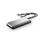 ALOGIC U2CSH-SGR laptop-dockingstation & portreplikator Kabelgebunden USB 3.2 Gen 1 (3.1 Gen 1) Type-C Schwarz, Silber
