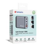 Verbatim GNC-100 Universal Schwarz, Grau AC Schnellladung Drinnen