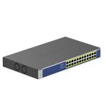 NETGEAR GS524PP Unmanaged Gigabit Ethernet (10/100/1000) Power over Ethernet (PoE) Grau