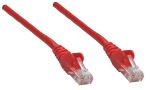 Intellinet Premium Netzwerkkabel, Cat6a, S/FTP, 100% Kupfer, Cat6a-zertifiziert, LS0H, RJ45-Stecker/RJ45-Stecker, 20,0 m, rot