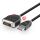 Lindy 41490 Videokabel-Adapter 1 m DVI-D DisplayPort Schwarz