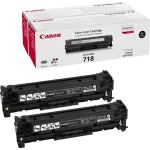 Canon CRG-718 Bk VP Tonerkartusche 2 Stück(e)...