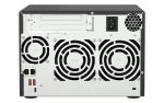 QNAP TS-673A NAS Tower Ryzen Embedded V1500B 8 GB DDR4 0 TB QNAP Turbo System Schwarz