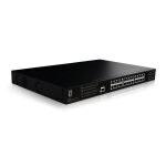 LevelOne GEP-2861 Netzwerk-Switch Managed L2 Gigabit Ethernet (10/100/1000) Power over Ethernet (PoE) 1U Schwarz