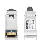 Intellinet 508407 InfiniBand/Glasfaserkabel 1 m SFP+ Schwarz, Silber