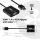 CLUB3D CAC-1302 Videokabel-Adapter 0,5 m HDMI Typ A (Standard) VGA (D-Sub) Schwarz